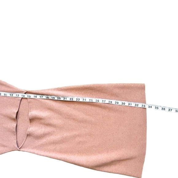 Aritzia Wilfred Free Cut-Out Knit Mini Dress- Knit cut-out mini dress - Picture 9 of 14